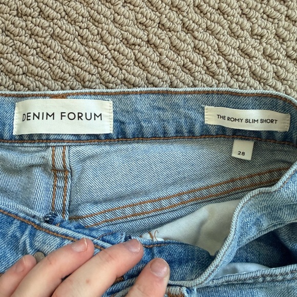 Denim Forum Romy Slim Short - Picture 3 of 4